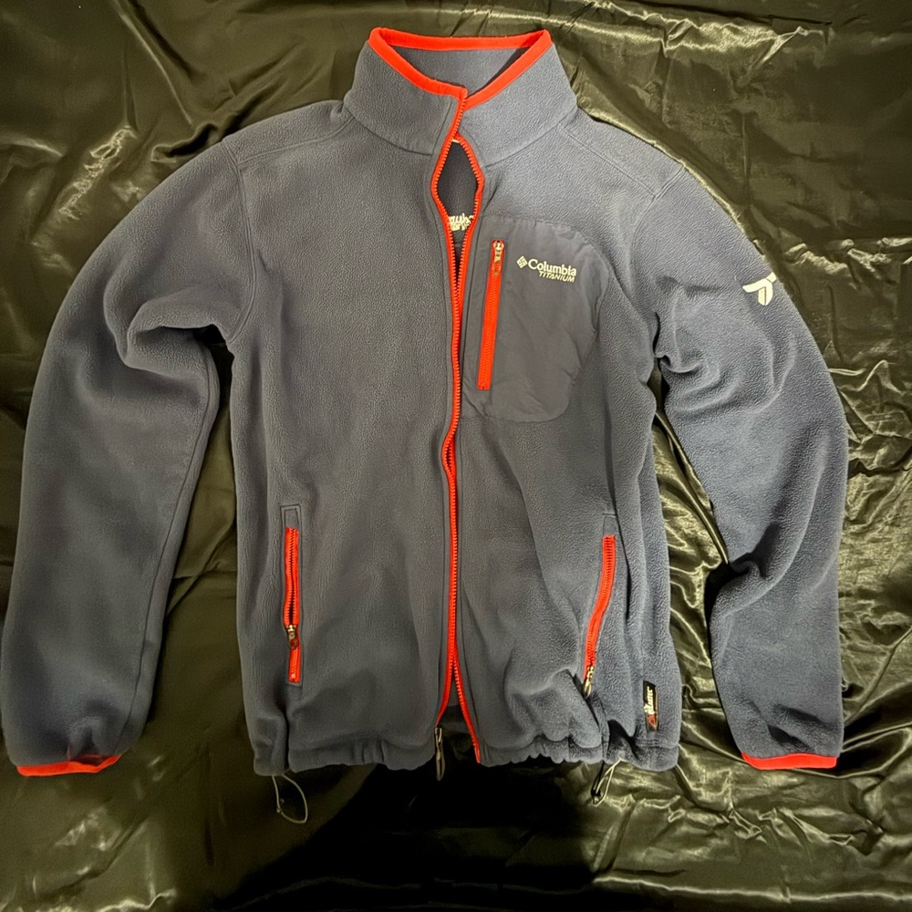 Columbia zip up sweater